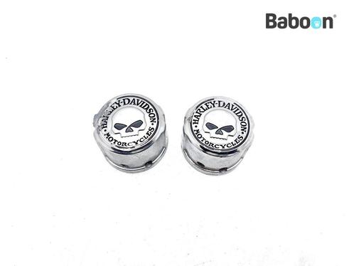 Voorwiel As Harley-Davidson FLHX Street Glide 2007-2008, Motoren, Onderdelen | Harley-Davidson, Gebruikt, Verzenden