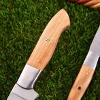 Keukenmes - Chefs knife - Olijfhout en D2-staal - Noord