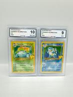 Pokémon - 2 Graded card - VENUSAUR HOLO & BLASTOISE HOLO -