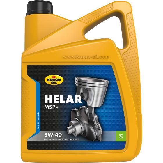 Kroon Oil Helar MSP+ 0W40 5 Liter, Auto diversen, Onderhoudsmiddelen, Ophalen of Verzenden