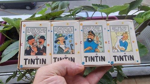 Tintin - 1 Tintin - boite complète de 4 savons Vintage, Boeken, Strips | Comics