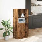 vidaXL Keukenkast 57x41,5x131,5 cm bewerkt hout oud, Huis en Inrichting, Verzenden, Nieuw