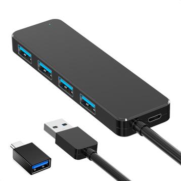 Strex USB 3.0 Hub - USB Splitter - 4 Poorten - 5Gbps - 35CM beschikbaar voor biedingen