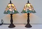 Lampe de table de chevet (2) - Vitrail - lampes de style art