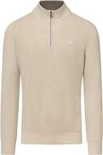 State Of Art Half Zip Trui Ecru maat Maat 52/54 (L) Heren, State of Art, Maat 52/54 (L), Verzenden, Beige
