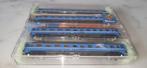 Roco N - 4x 02280A - Modeltrein (4) - Set van vier blauwe, Hobby en Vrije tijd, Modeltreinen | N-Spoor, Nieuw