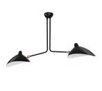 Hanglamp Contemporary 2-arm zwart, Huis en Inrichting, Verzenden, Nieuw