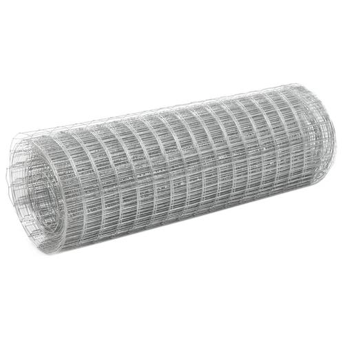 vidaXL Grillage pour voliÃ¨re acier galvanisÃ© 10x0,5 m, Jardin & Terrasse, Clôtures de jardin, Neuf, Envoi