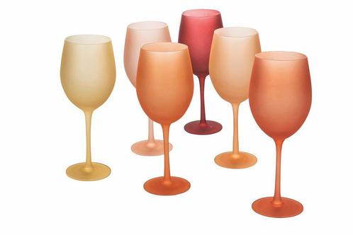 Set van 6 wijnglazen Happy Hour | Villa D'Este Home Tivoli, Collections, Verres & Petits Verres, Envoi