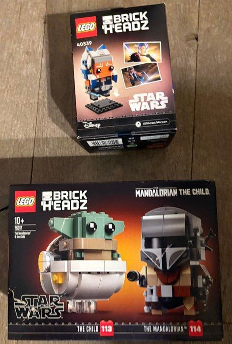 Lego Set - BrickHeadz, Star Wars - 40539 Ahsoka Tano; 75317, Kinderen en Baby's, Speelgoed | Duplo en Lego