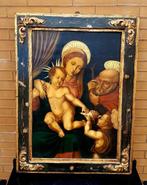 Scuola italiana (XIX-XX) - Madonna con Bambino, Antiek en Kunst