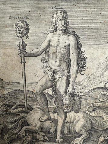 Hieronymus Wierix (1553-1619) - Ercole