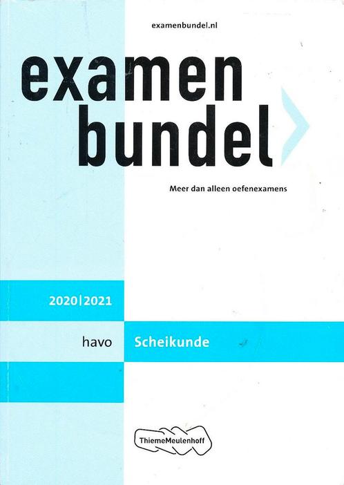 Examenbundel Havo Scheikunde 2020-2021, Livres, Livres scolaires, Envoi
