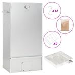 vidaXL BBQ-rookoven met koude rookgenerator gegalvaniseerd, Verzenden, Nieuw