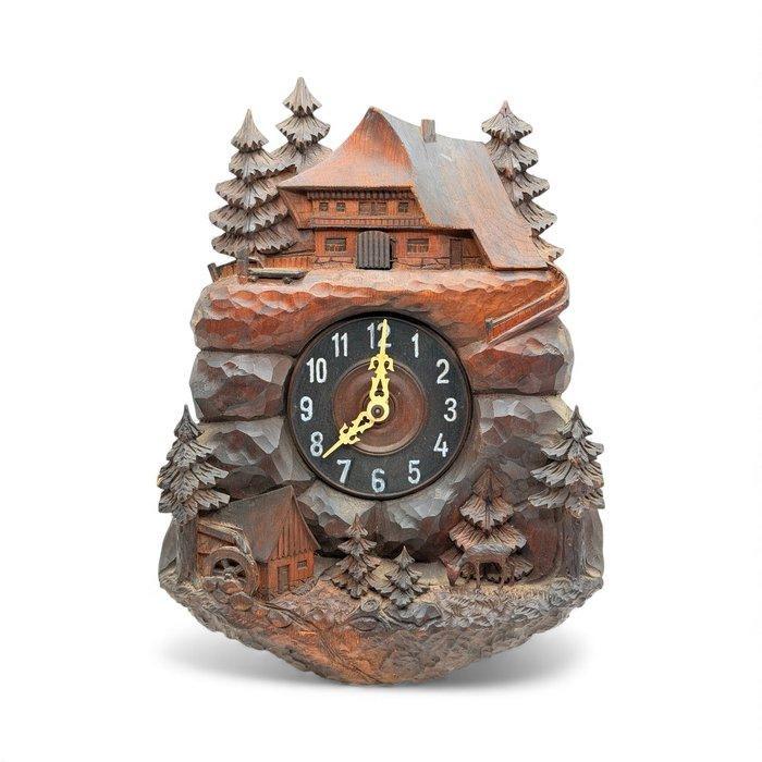 Koekoeksklok - Hout - 1900-1910, Antiek en Kunst, Antiek | Klokken