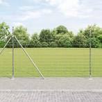 vidaXL Weidehekwerk Zilver 50 x 1.6 m Gegalvaniseerd staal, Verzenden, Nieuw