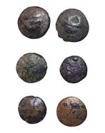 Archipel Indonésien malais. Lot of 6 pieces 1x AR Masa and