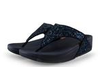 Fitflop Slippers in maat 37 Blauw | 5% extra korting, Kleding | Dames, Schoenen, Slippers, Zo goed als nieuw, Fitflop, Verzenden