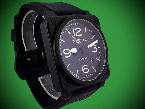 Bell & Ross - BR 03-92 BLACK MATTE Ceramic - Zonder, Bijoux, Sacs & Beauté, Montres | Hommes