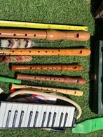 Collection of 5 Vintage Recorders (Hohner, Adler, Roessler,, Nieuw