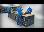 Datona Werkbank PRO - eiken werkblad - 72 lades - 400 cm -, Doe-het-zelf en Bouw, Werkbanken, Ophalen of Verzenden, Nieuw