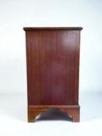 Ladekast - Mahonie, Leder, Brons