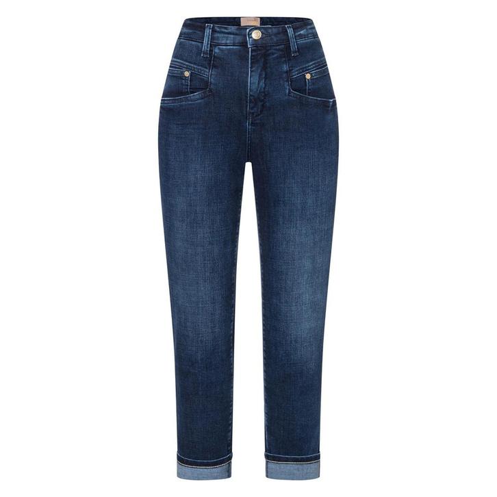MAC • blauwe Rich jeans • 36, Kleding | Dames, Broeken en Pantalons, Blauw, Nieuw, Maat 36 (S), Verzenden
