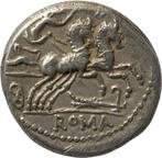 Romeinse Republiek. M. Cipius M.f., 115-114 v.Chr.. Denarius