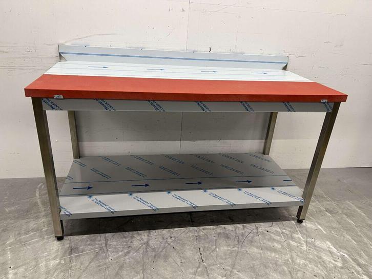 RVS Polyethylene PE Snijtafel Werktafel 160 cm Horeca, Zakelijke goederen, Horeca | Meubilair en Inrichting, Ophalen of Verzenden