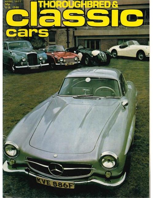 1977 THOROUGHBRED & CLASSIC CARS 07 ENGELS, Livres, Autos | Brochures & Magazines