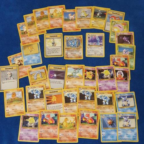 Pokémon - 37 Card - Base Set lot holo rare Pokemon WOTC Eng, Hobby en Vrije tijd, Verzamelkaartspellen | Pokémon