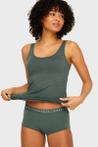 HEMA Dames Boxershort Katoen Groen