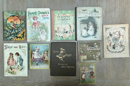Ernest Shepard, Plus Others - Group of Ten Antique, Antiek en Kunst, Antiek | Boeken en Manuscripten