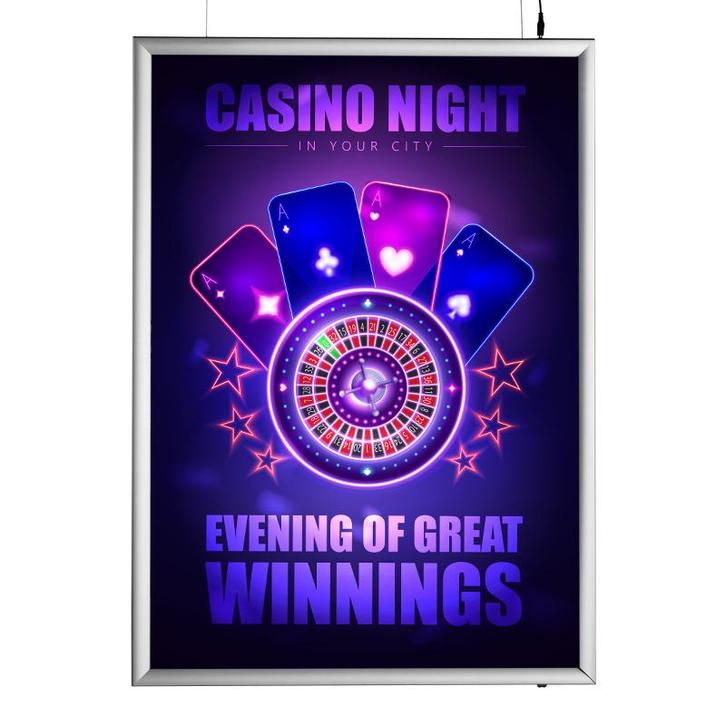 Kliklijst LED Callisto A3 25mm Dubbelzijdig, Zakelijke goederen, Overige Zakelijke goederen, Verzenden