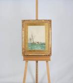 Willem Hendrik van der Nat (1864–1929) - Schapen op de dijk