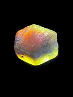 Saffier Prachtig stuk! Extreem zeldzame meerkleurige, Verzamelen