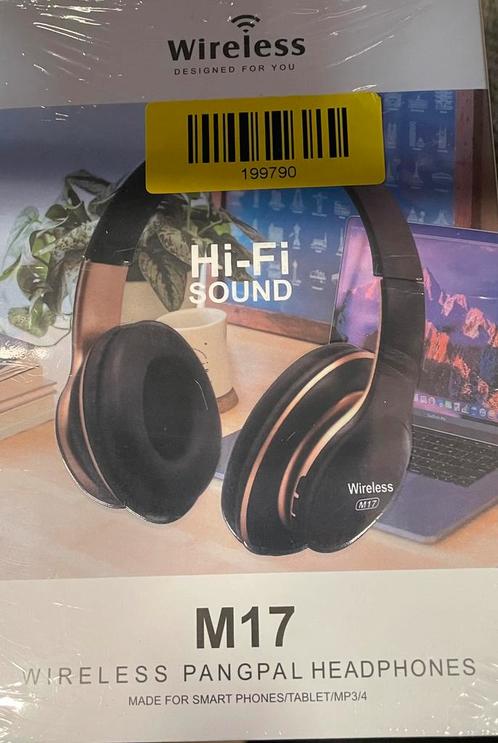 Draadloze Bluetooth Headset Zwart, Audio, Tv en Foto, Overige Audio, Tv en Foto, Ophalen of Verzenden