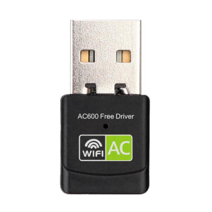 Wifi USB Mini Dongle Network Wireless  600Mb/s 5GHz Antenne, Computers en Software, Netwerk switches, Nieuw, Verzenden