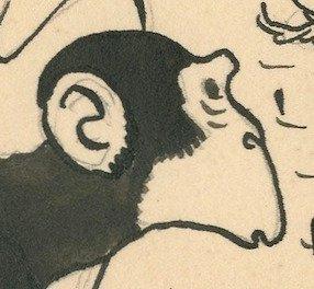 Dulieu, Jean - 1 Original drawing - Paulus de Boskabouter -, Boeken, Stripverhalen