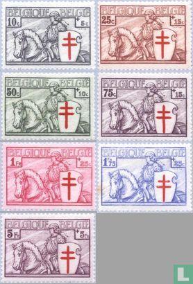 België - Ridder - 1934, Postzegels en Munten, Postzegels | Europa | België, Postfris, Verzenden