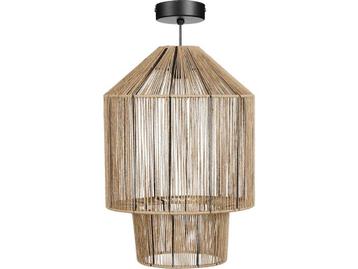 Mica Decorations Elsa Hanglamp - H49 x Ø35 cm - Jute - beschikbaar voor biedingen