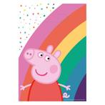 Peppa Pig Uitdeelzakjes Party 23,4cm 8st, Nieuw, Verzenden