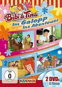 Bibi und Tina - Im Galopp ins Abenteuer: Der Liebe...  DVD, Cd's en Dvd's, Dvd's | Overige Dvd's, Gebruikt, Verzenden