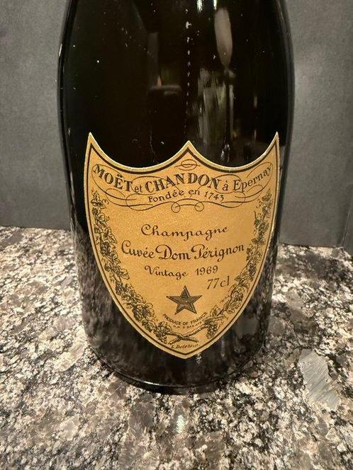 1969 Dom Pérignon - Champagne Brut - 1 Bottle 77cl, Verzamelen, Wijnen