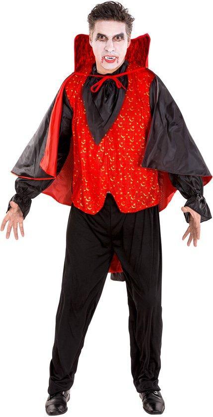 2dekans | dressforfun - Herenkostuum graaf Dracula L -, Kinderen en Baby's, Carnavalskleding en Verkleedspullen, Ophalen of Verzenden