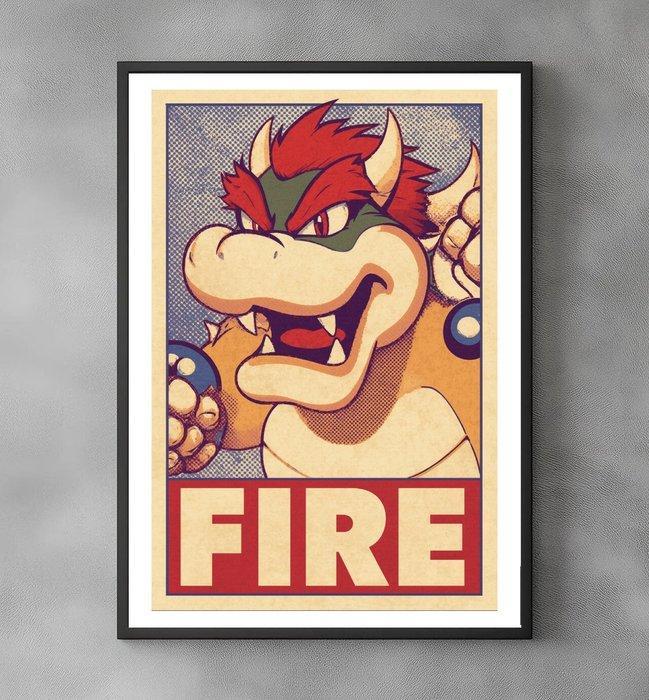 Jinx - Bowser – Fire & Fury - Super Mario World - Pop Art -, Games en Spelcomputers, Spelcomputers | Overige Accessoires