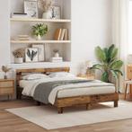 vidaXL Houten Bedframe Gerecycled Hout 140 x 190 cm, Huis en Inrichting, Slaapkamer | Bedden, Verzenden, Nieuw