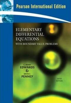 Elementary Differential Equations with Boundary Value, Livres, Langue | Anglais, Envoi