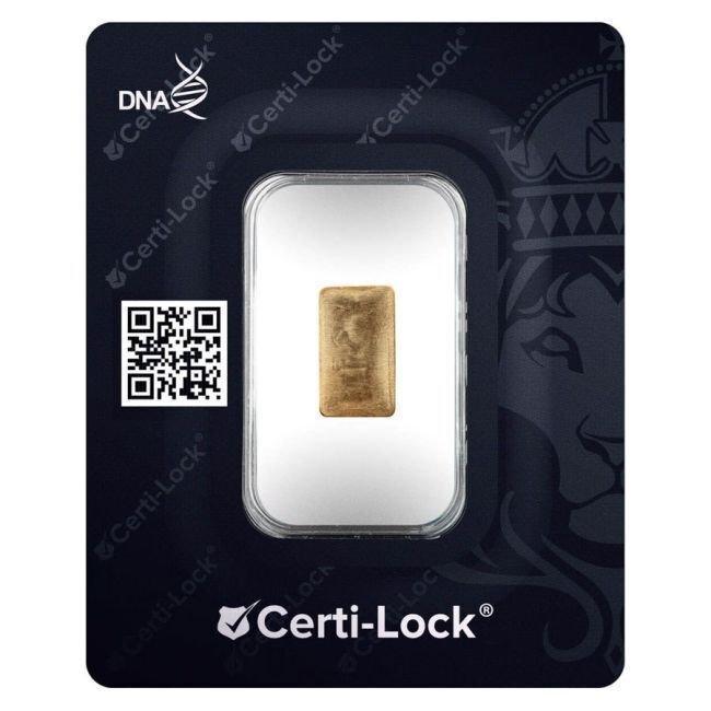 1 gram - Goud - 1 gram 9999 Scottsdale Gold Prepper Bar (In, Timbres & Monnaies, Métaux nobles & Lingots