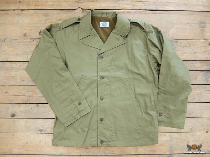 Replica US ww2 Field Jacket M41, Verzamelen, Militaria | Tweede Wereldoorlog, Landmacht, Kleding of Schoenen, Ophalen of Verzenden